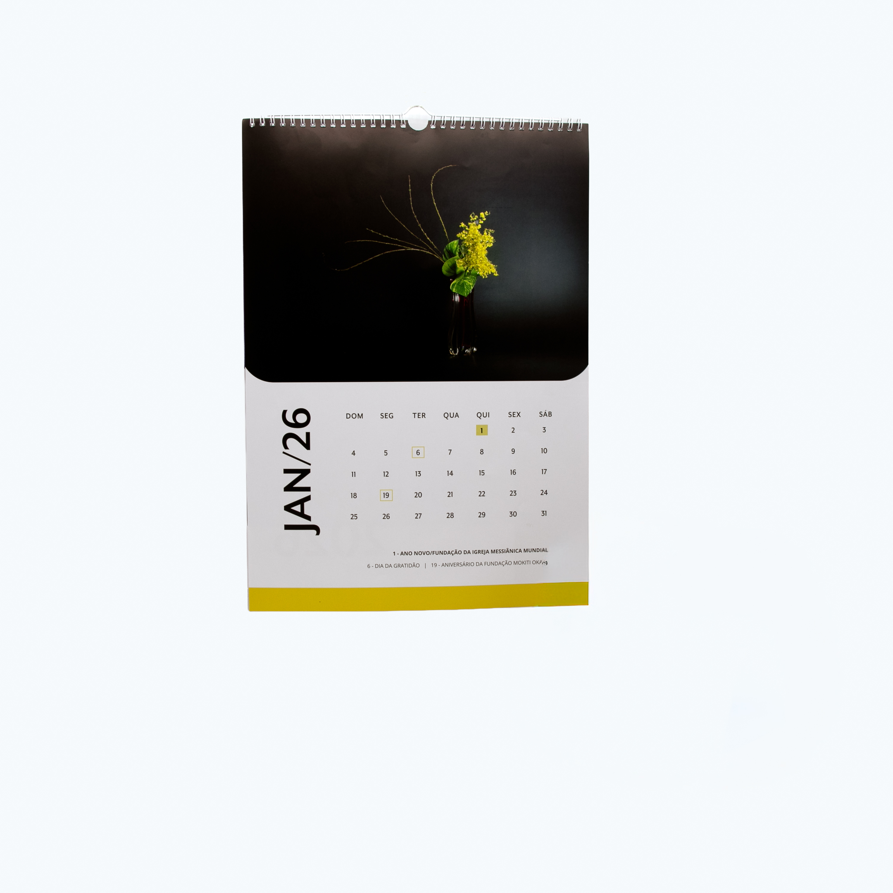 Calend�rio 2026 - Parede